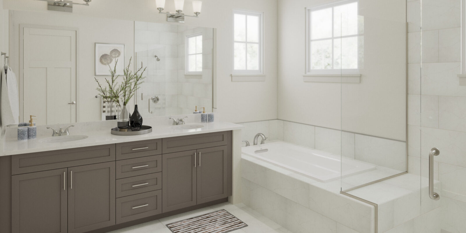 Serene | Primary Bathroom Serene | Primary Bathroom